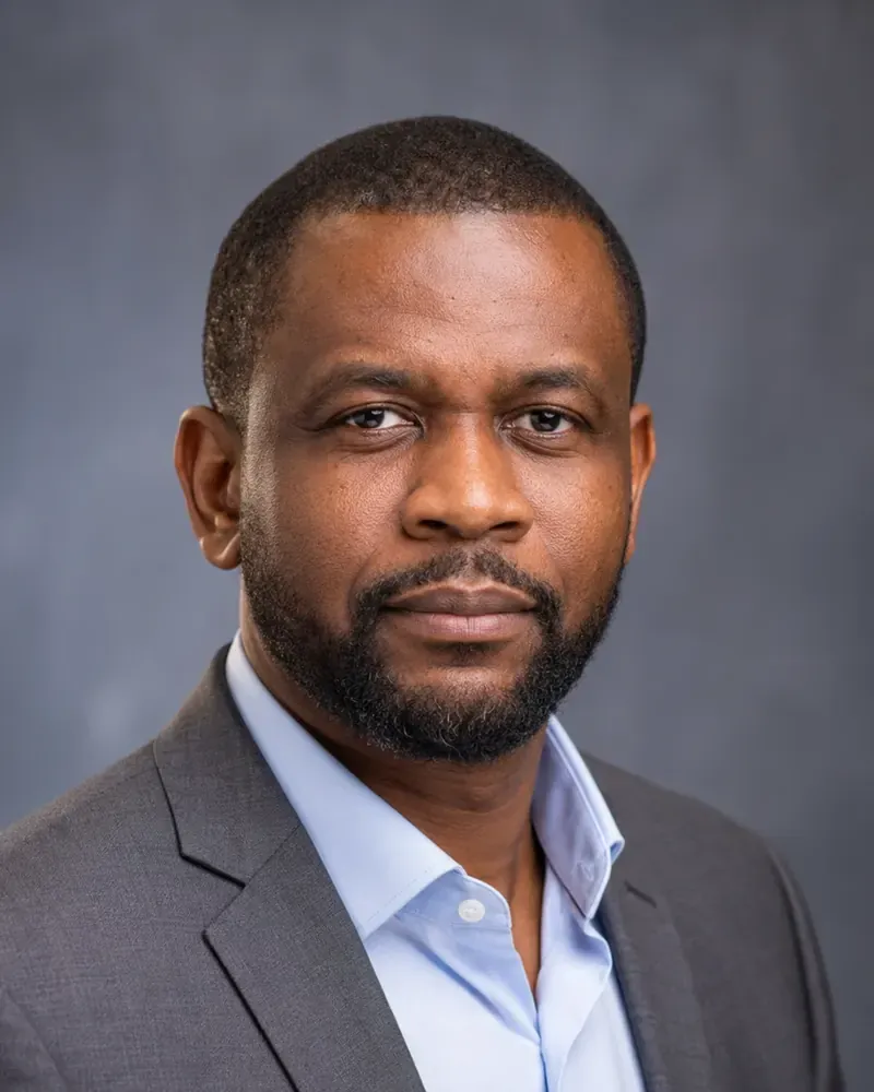 Portrait of Emeka Okonkwo, Director of Facility and Technology Planning at Zendale Consulting